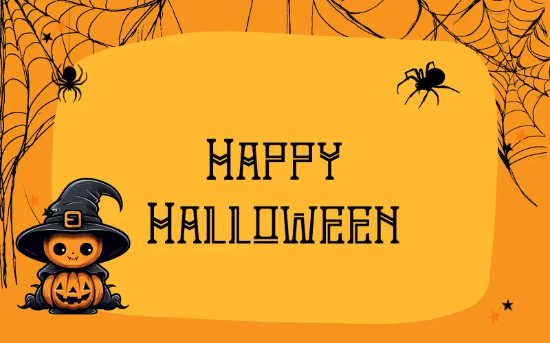 Hours font - Halloween fonts Canva