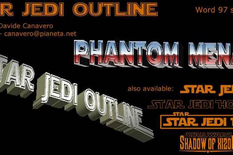 Jedi Outline preview