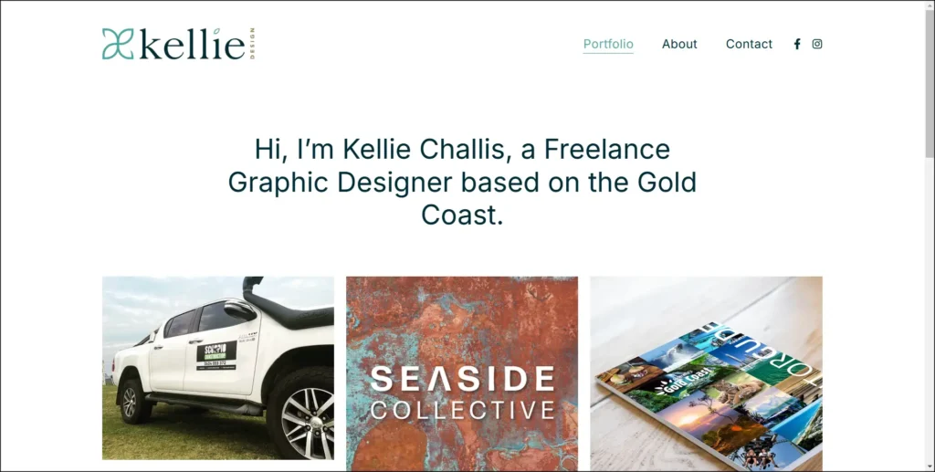 Kellie Challis Graphic Design Portfolio, Kellie Challis, graphic design portfolio, graphic design website